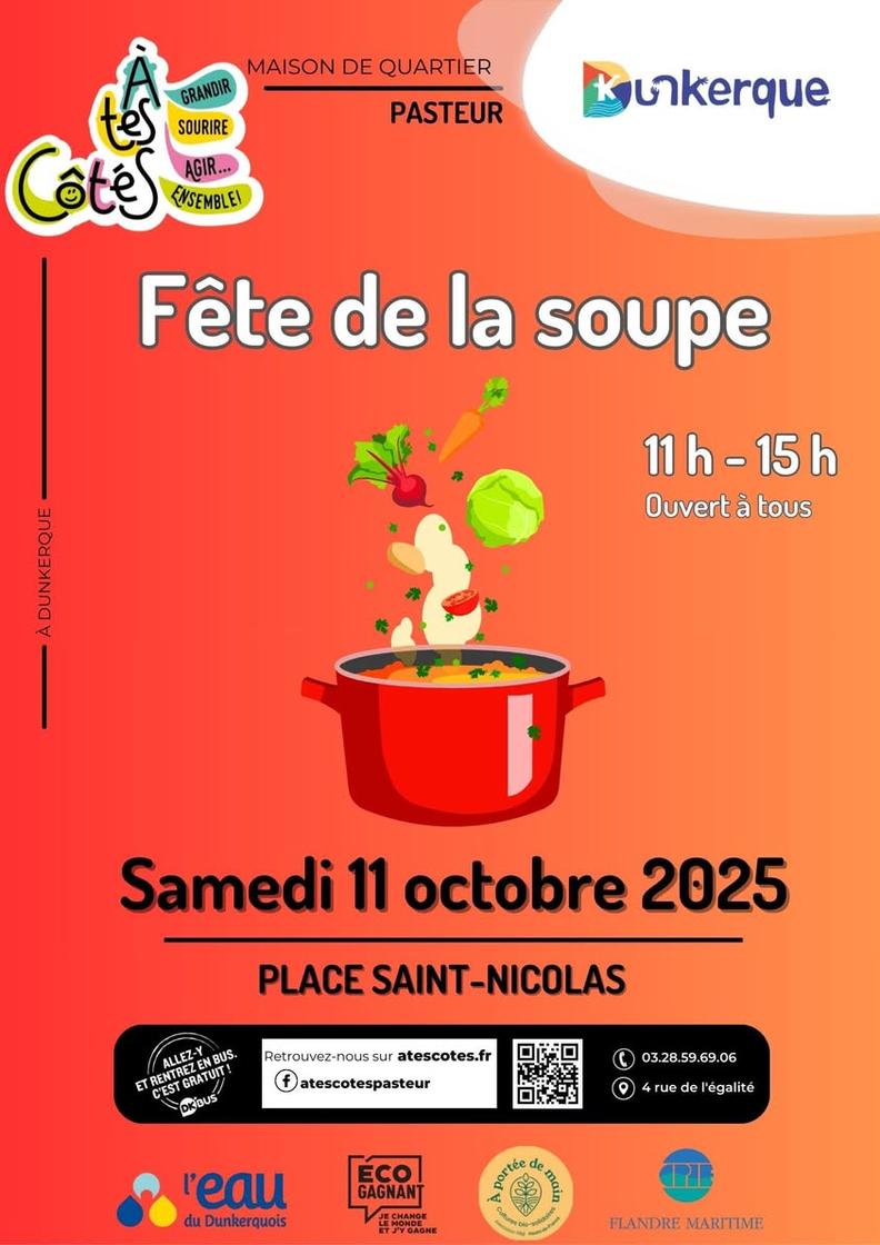 Official poster: Fête de la Soupe de Dunkerque