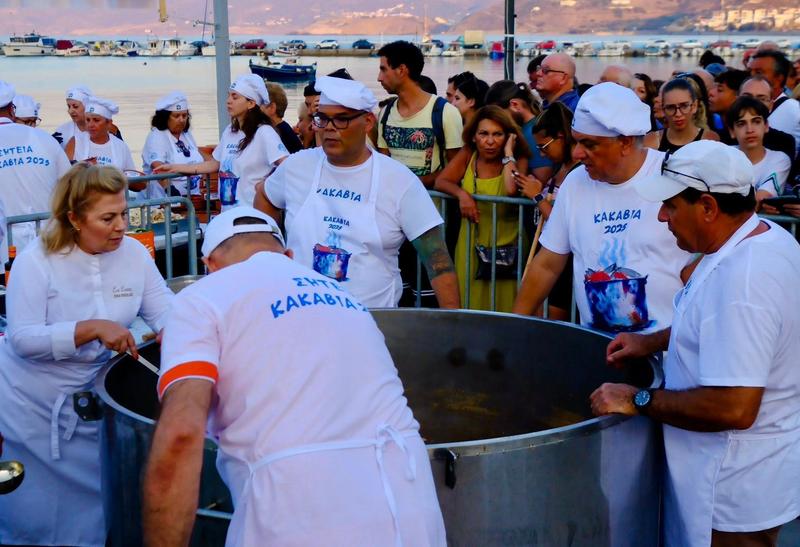 Sitia Kakavia Feast 2025, at the festival