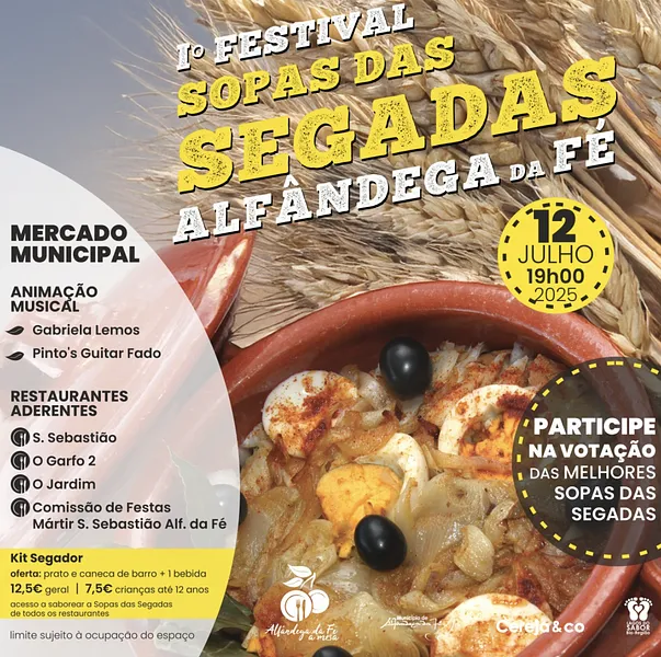 1º Festival das Sopas das Segadas - Alfândega da Fé 2025