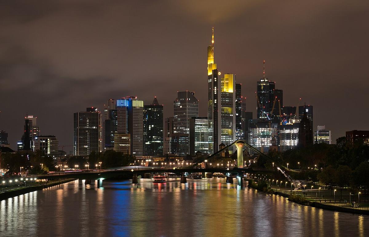 A view of Frankfurt am Main