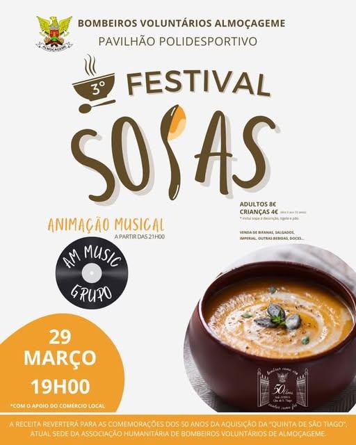 Cartaz oficial: Festival de Sopas de Almoçageme