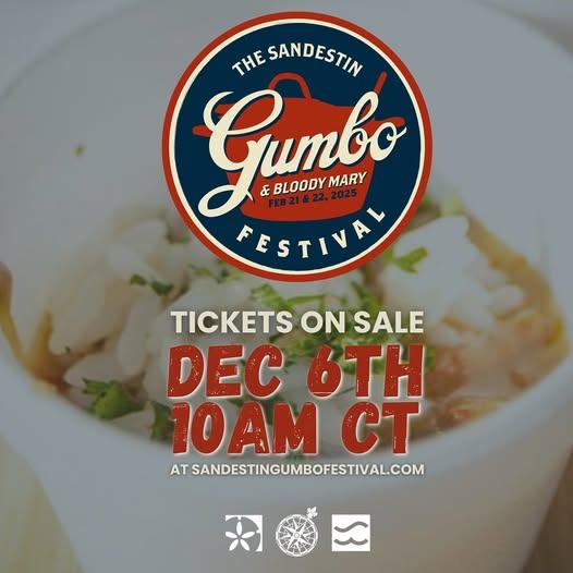 Official poster: 36th Annual Sandestin Gumbo & Bloody Mary Festival