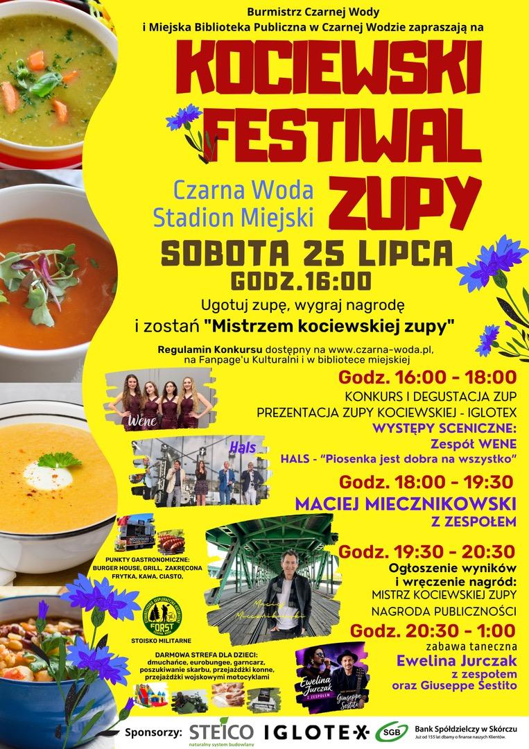 Official poster: Kociewski Festiwal Zupy