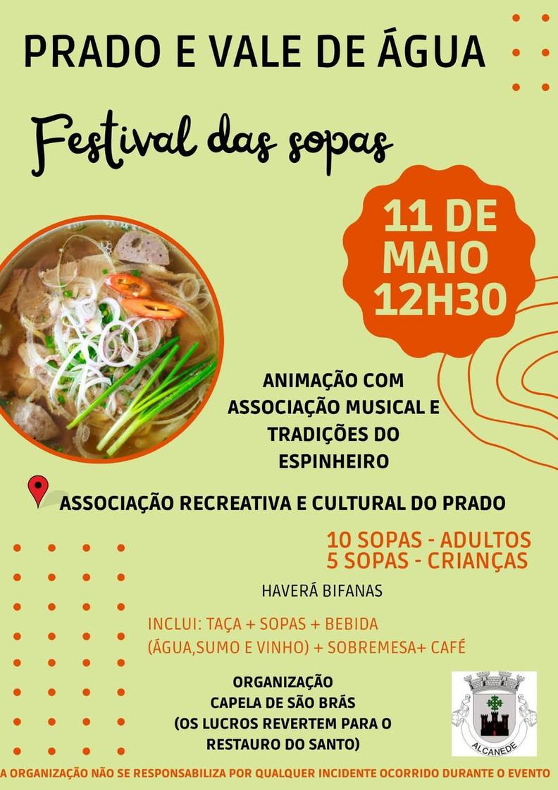 Cartaz oficial: Festival de Sopas da Capela de São Brás