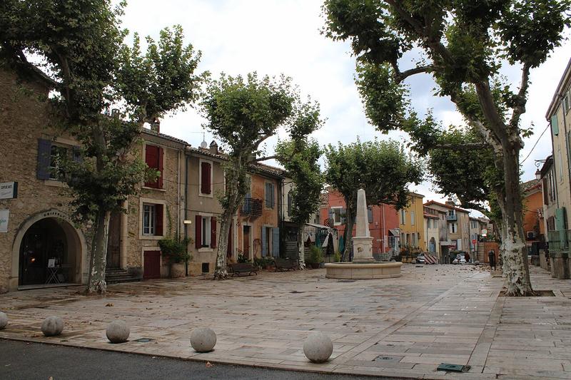 Vista de La Roque-d'Anthéron