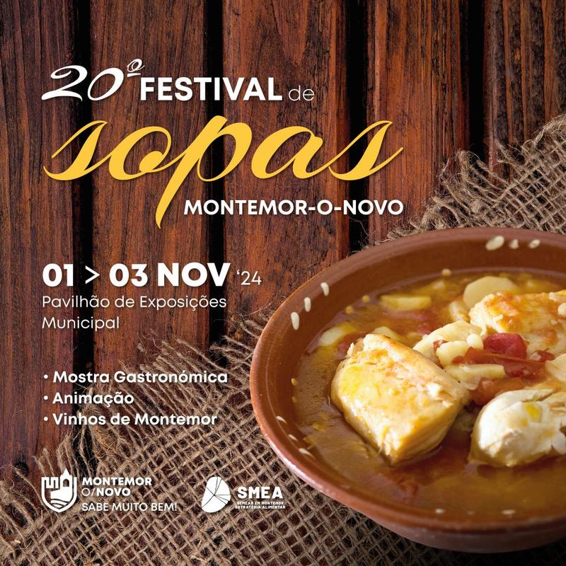 Official poster: Festival de Sopas de Montemor-o-Novo