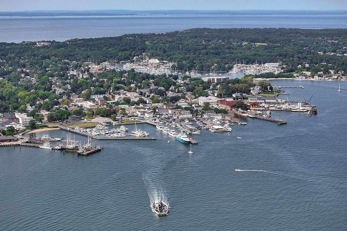 A view of Greenport