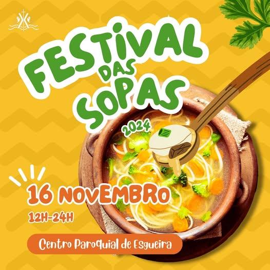 Cartaz oficial: Festival das Sopas de Esgueira