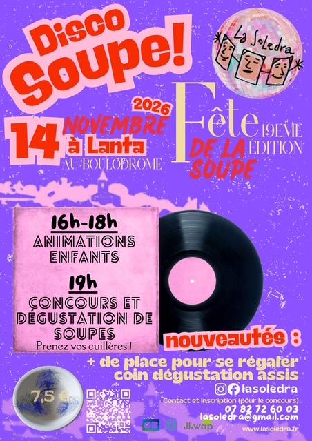Official poster: Disco Soupe !