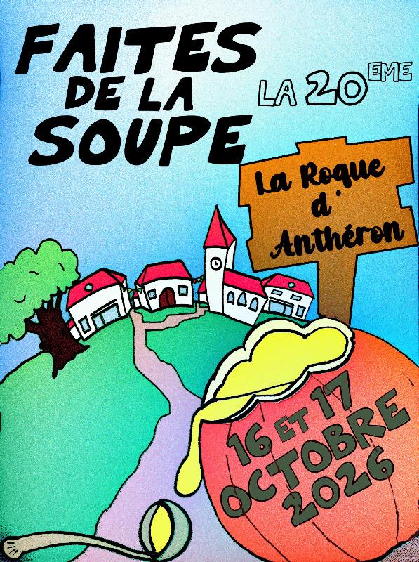 Cartaz oficial: Faites de la Soupe de La Roque-d'Anthéron