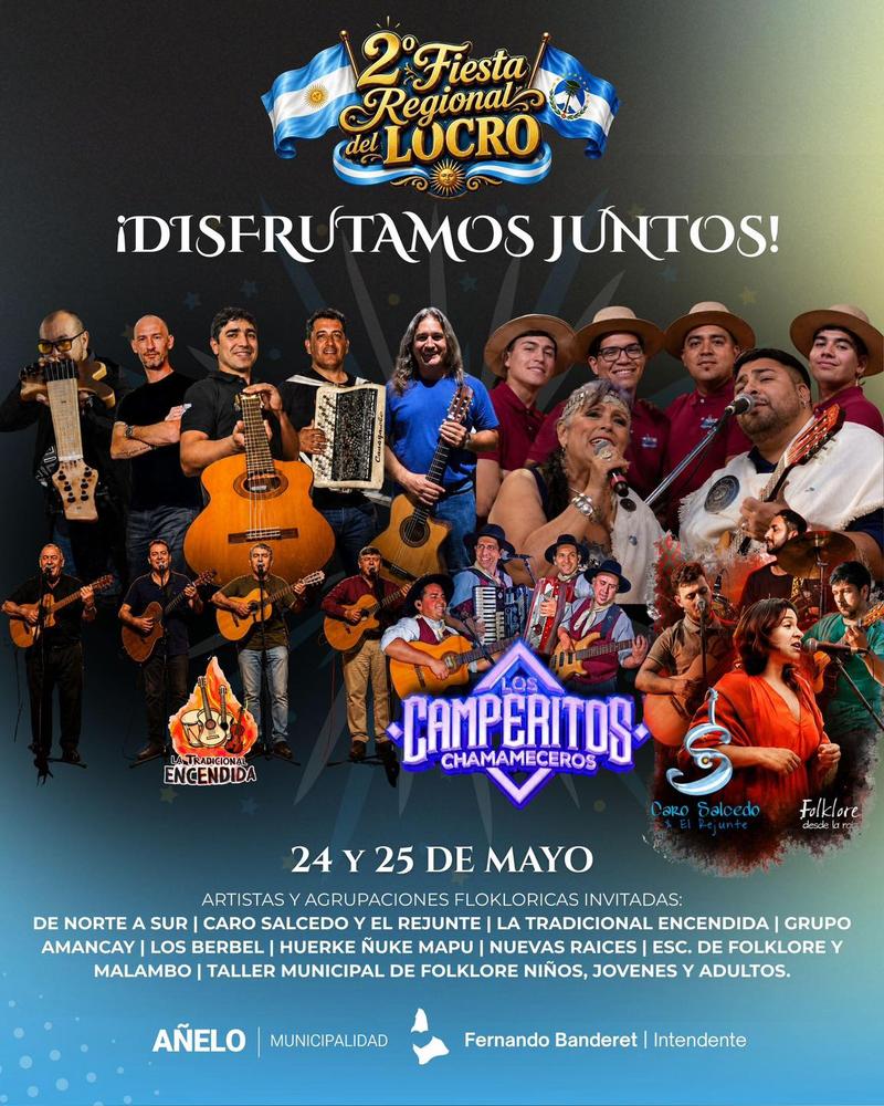 Official poster: 2ª Fiesta Regional del Locro