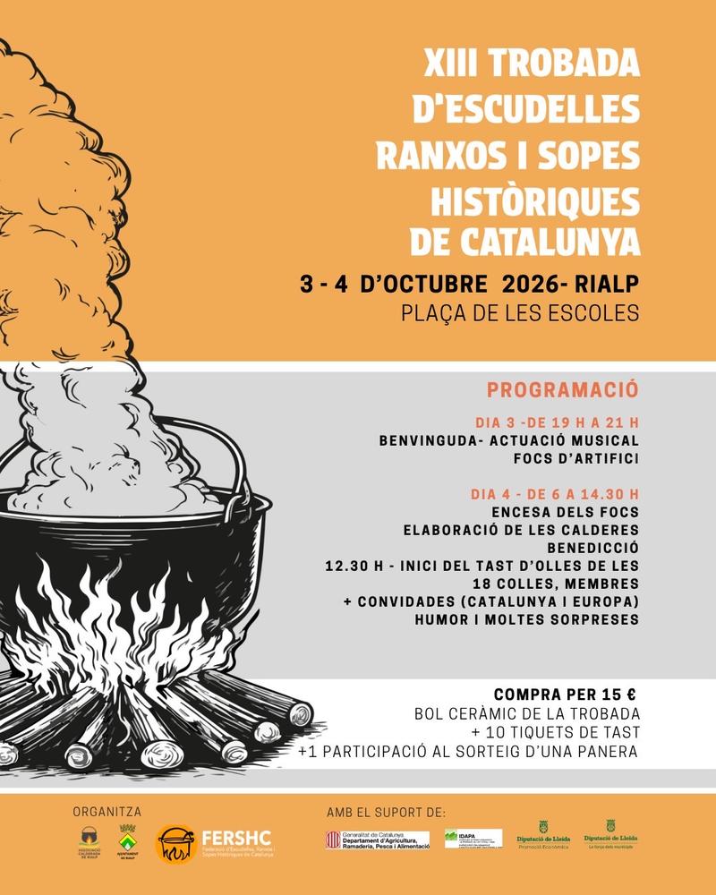 Cartaz oficial: XIII Trobada