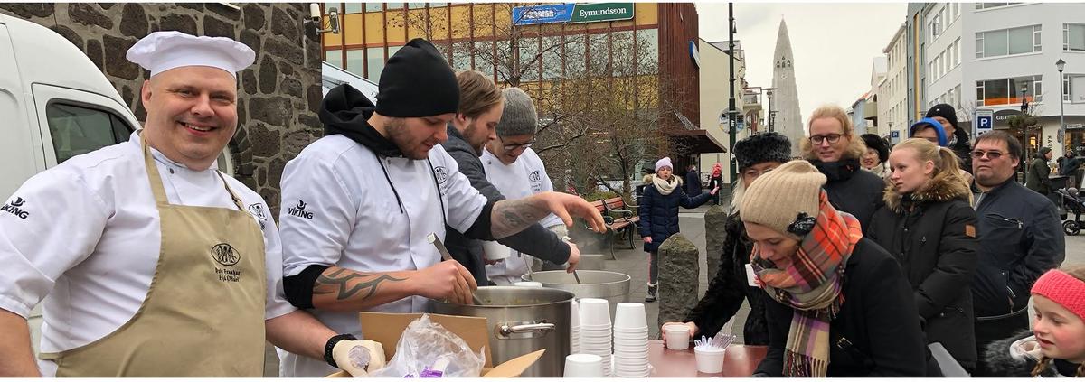 Kjotsupudagurinn (Icelandic Meat Soup Day) 2019, at the festival
