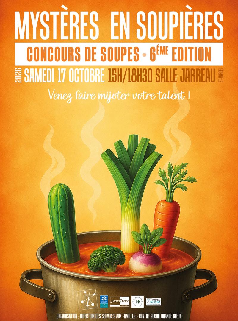 Official poster: Mystères en Soupières