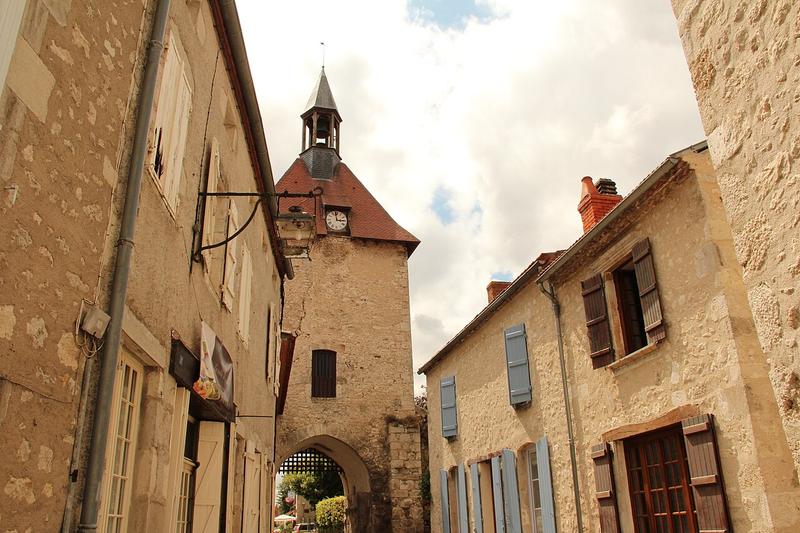 A view of Charroux