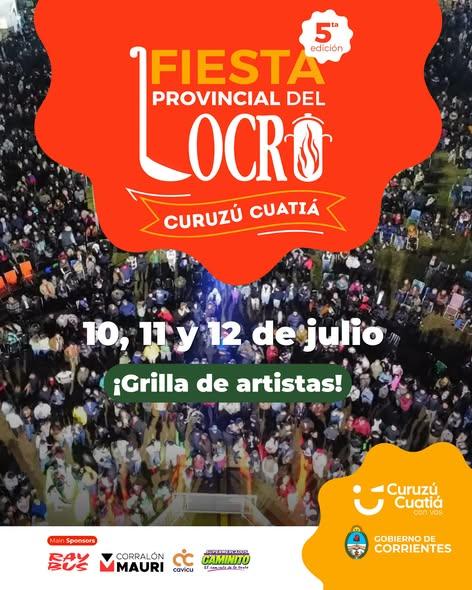 Official poster: 5ª Fiesta Provincial del Locro
