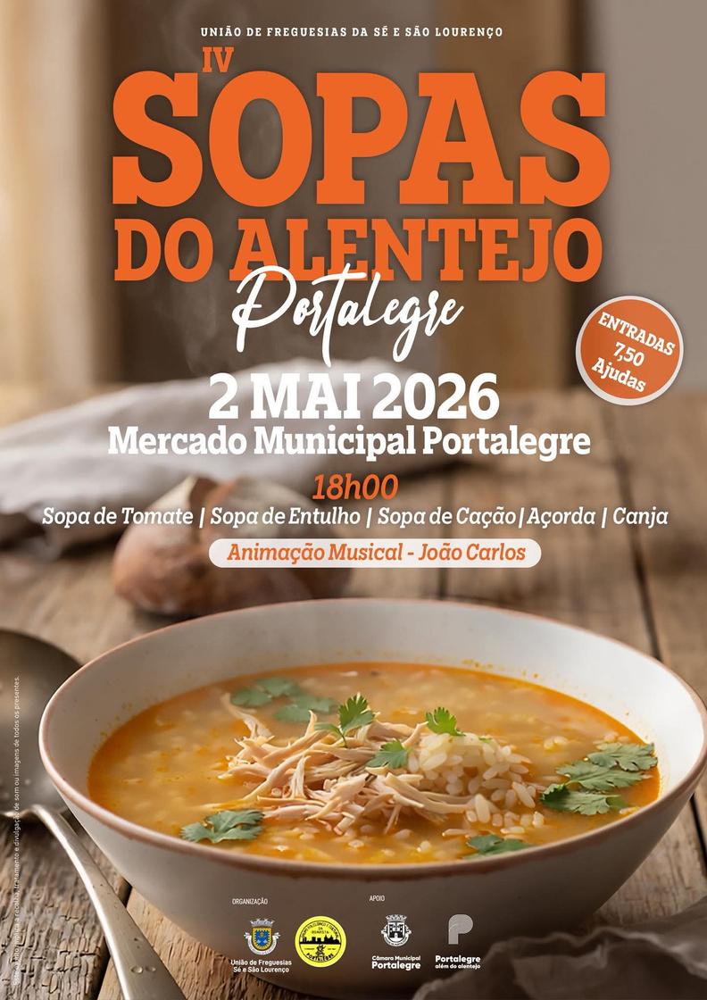 Cartaz oficial: Sopas do Alentejo