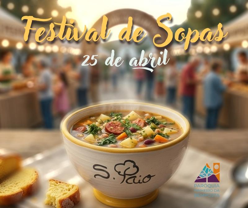 Cartaz oficial: Festival de Sopas de Pinheiro da Bemposta