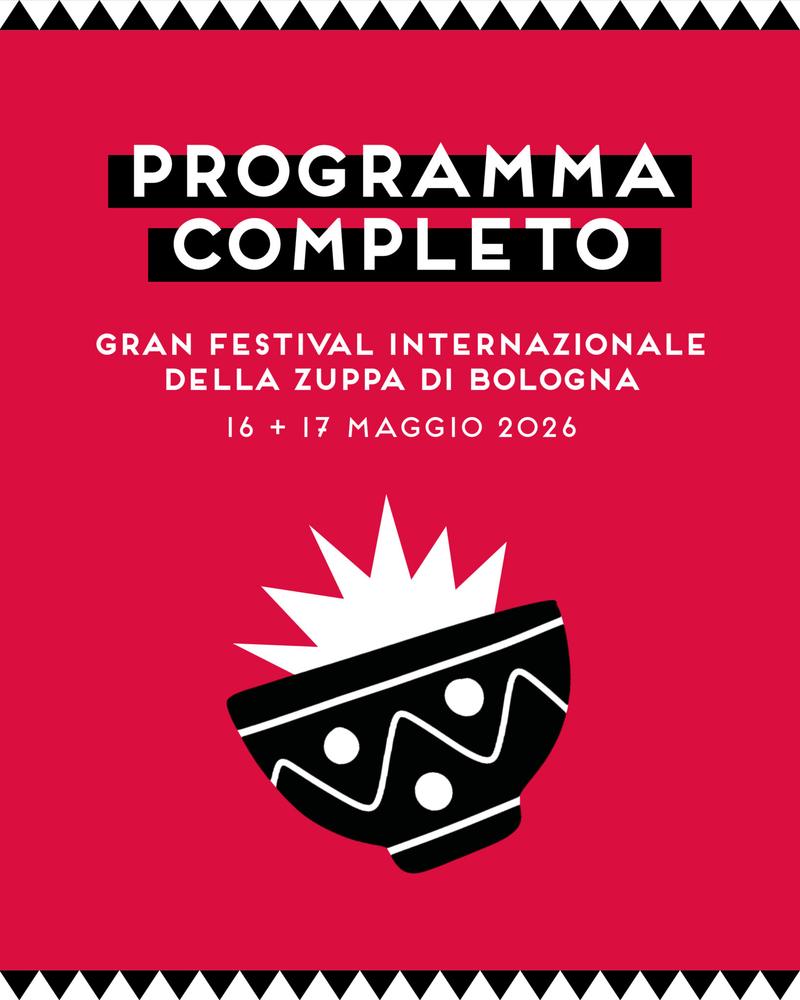 Official poster: Gran Festival Internazionale della Zuppa di Bologna