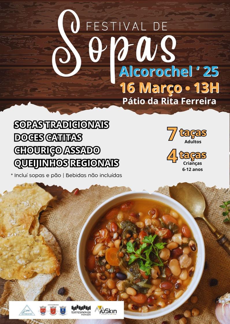 Cartaz oficial: Festival de Sopas
