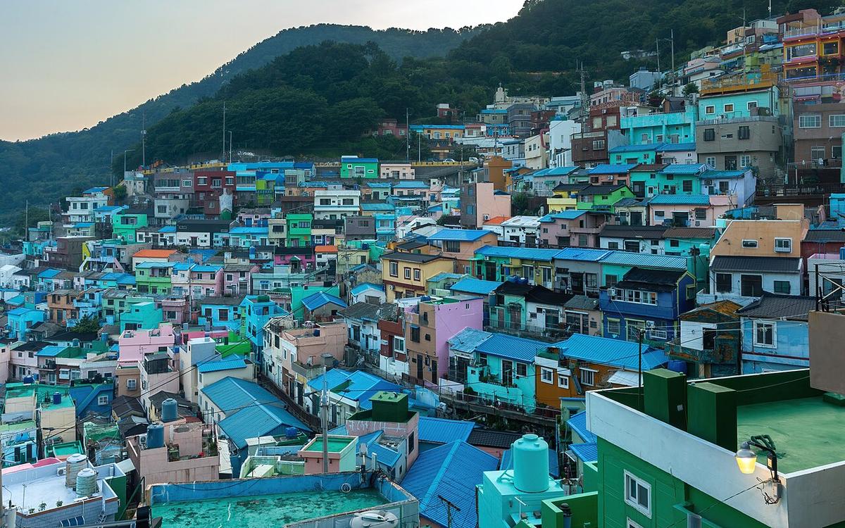 Vista de Busan