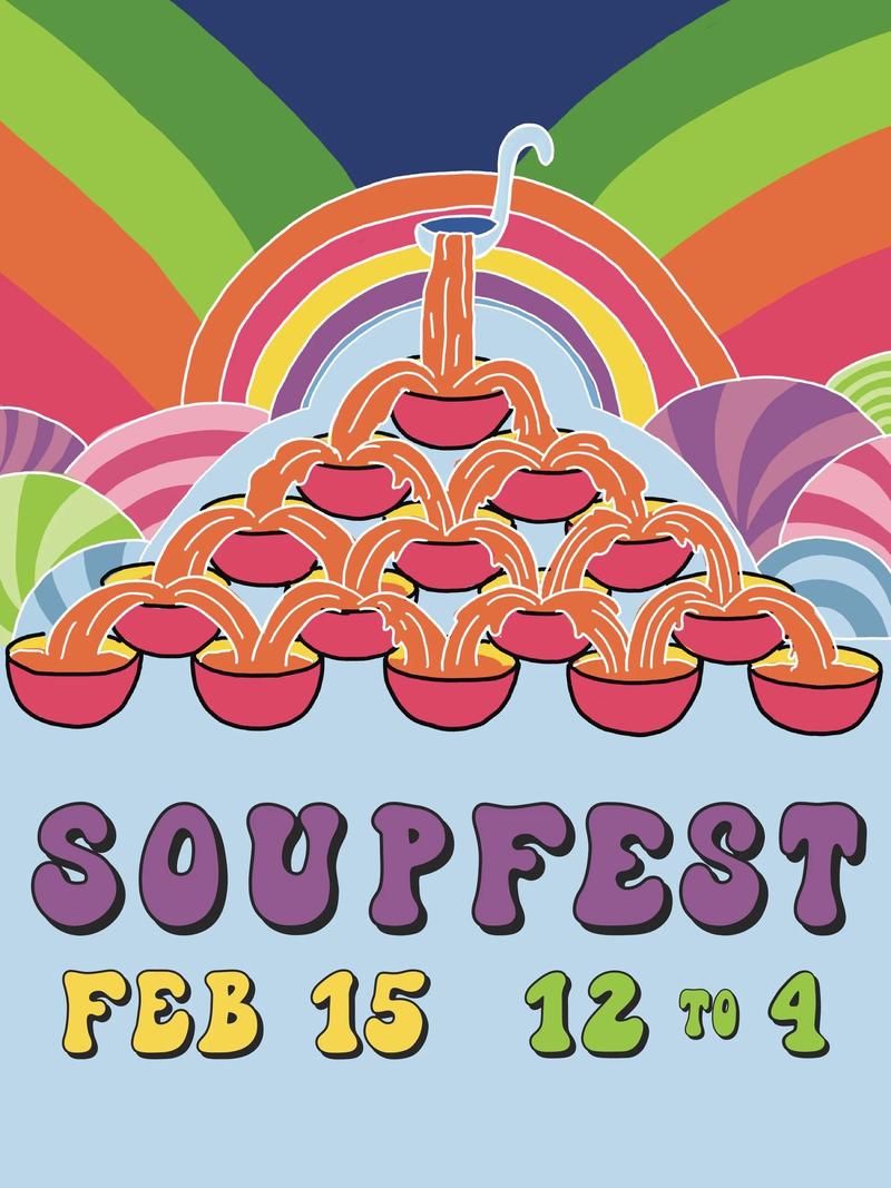 Official poster: Soup Fest (Bow Market)