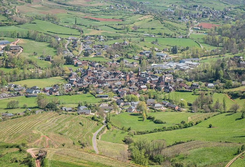 Vista de Clairvaux-d'Aveyron