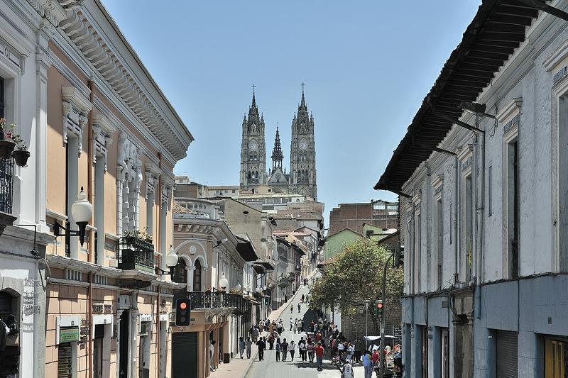 A view of Quito