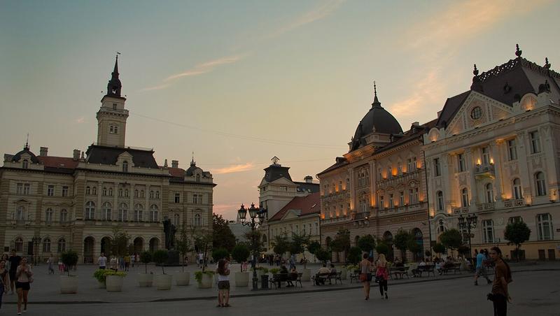 A view of Novi Sad