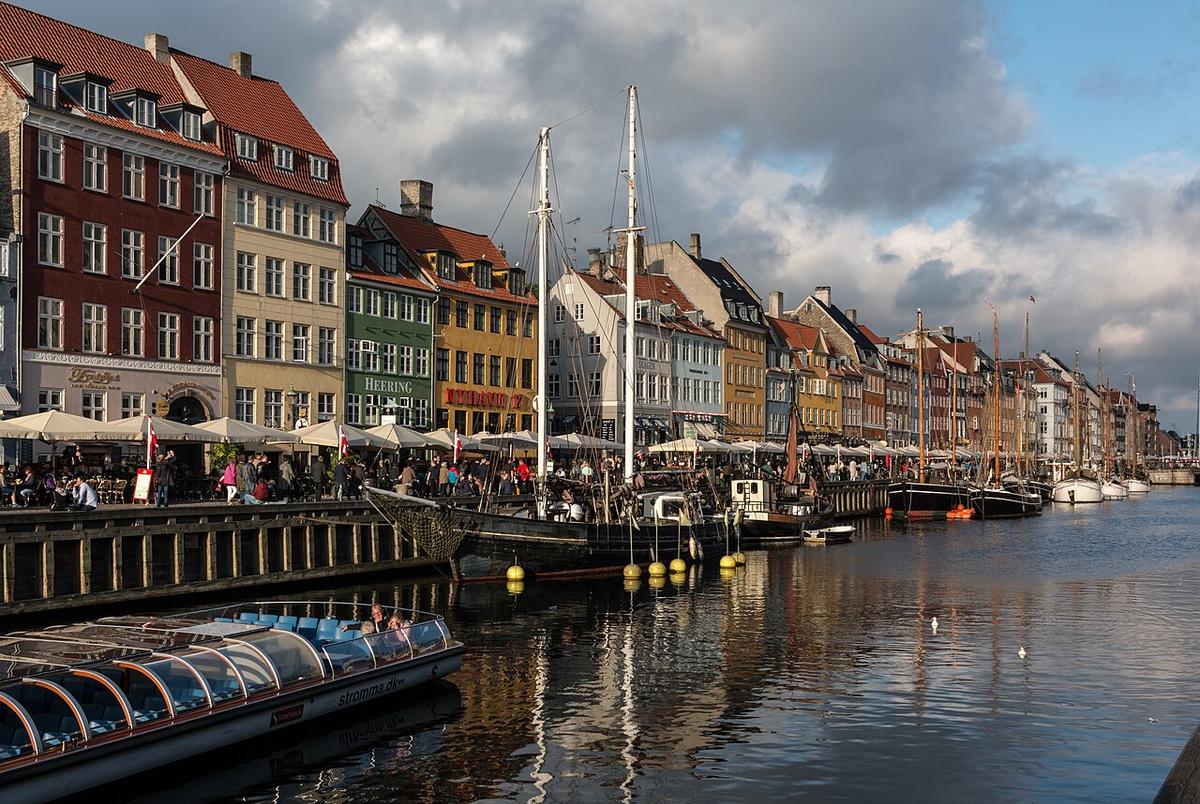 A view of Copenhagen