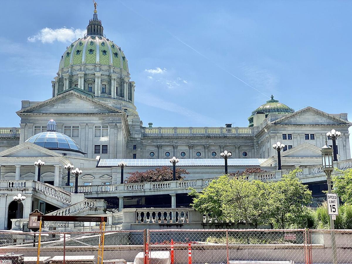 A view of Harrisburg