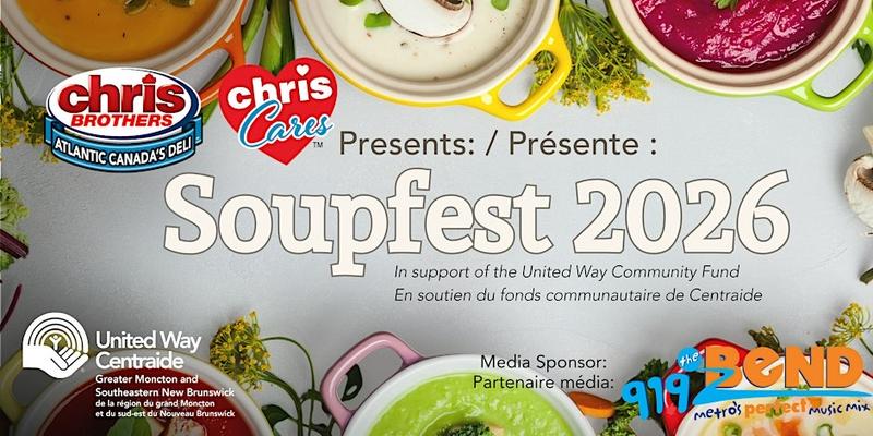 Official poster: Soupfest 2026 (20th year)