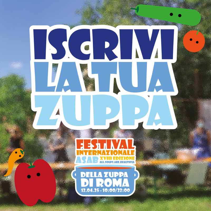 Official poster: Festival Internazionale della Zuppa di Roma