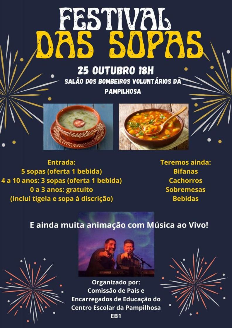 Cartaz oficial: Festival de Sopas de Pampilhosa