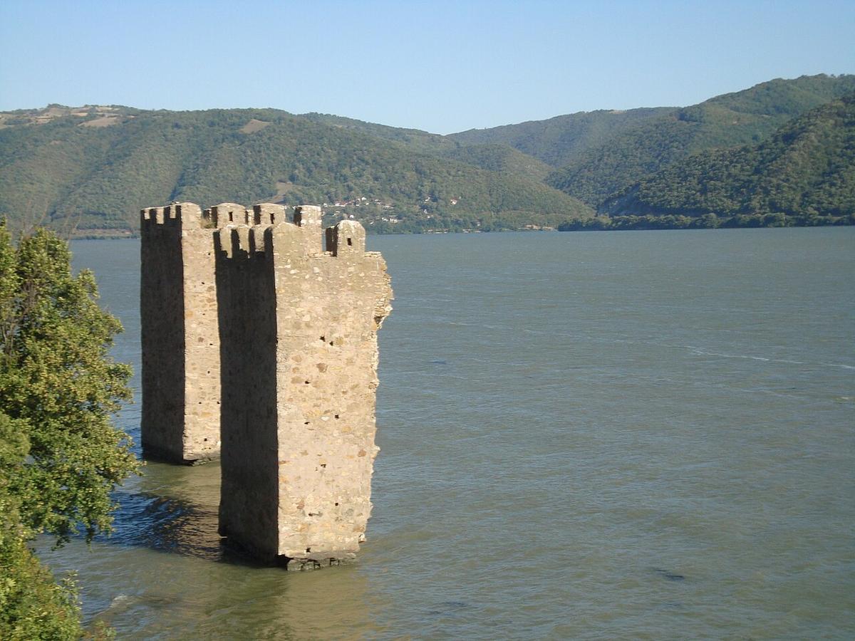 A view of Svinița