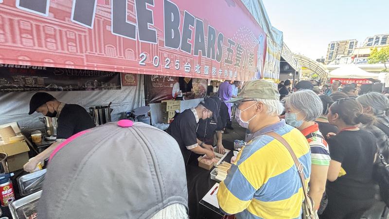 Taipei International Beef Noodle Festival 2025, at the festival