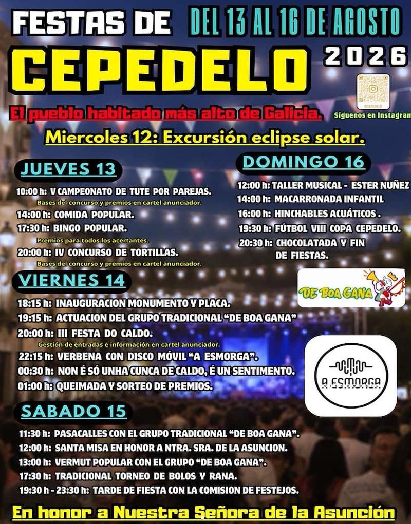 Official poster: III Festa do Caldo
