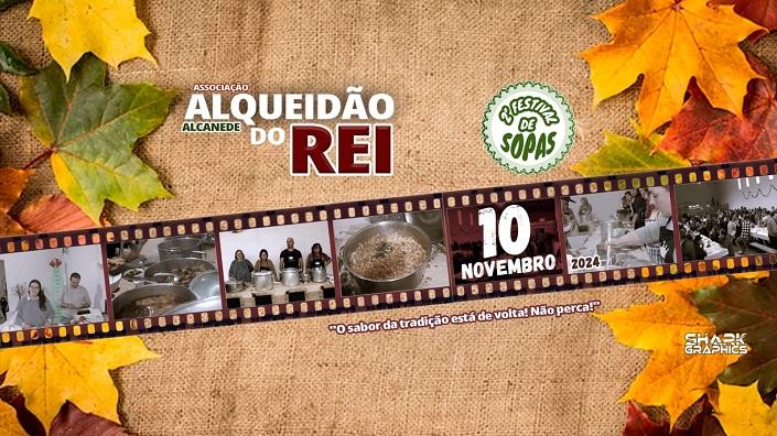 Official poster: Festival de Sopas de Alqueidão do Rei
