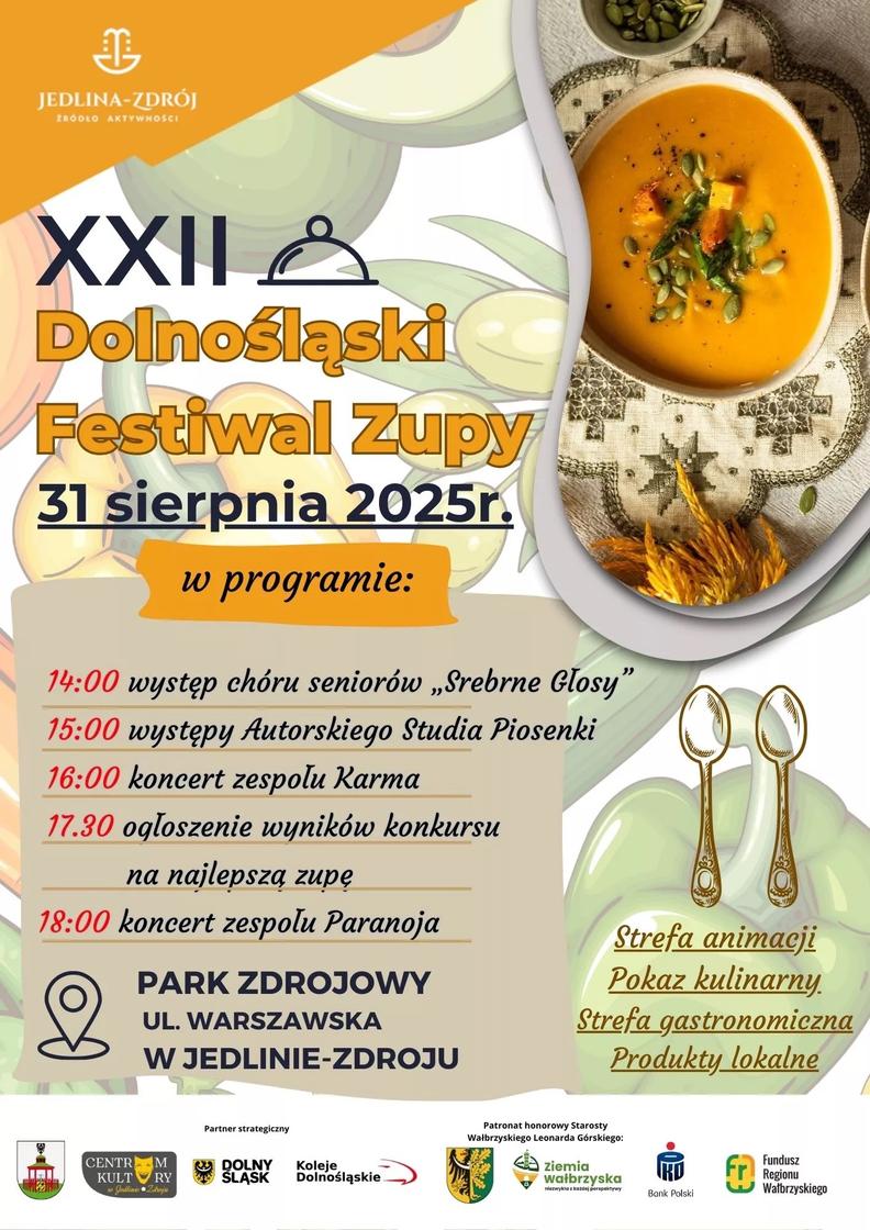 Official poster: Dolnośląski Festiwal Zupy