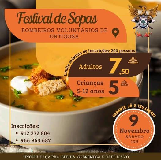 Official poster: Festival de Sopas dos Bombeiros de Ortigosa
