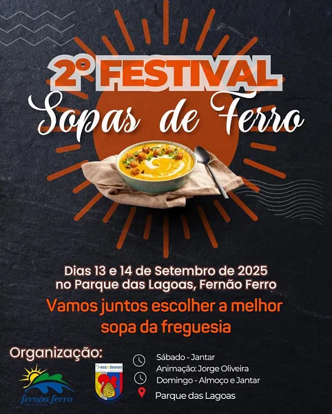 2° Festival Sopas de Ferro - Fernão Ferro 2025