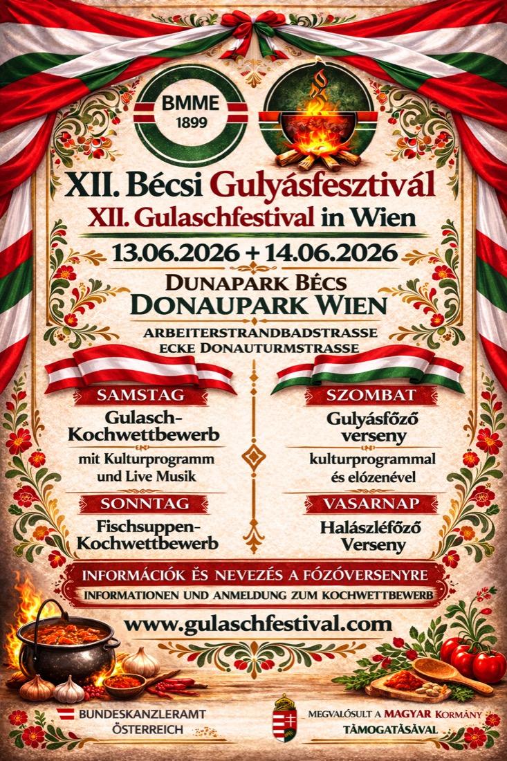 Official poster: Wiener Gulaschfestival