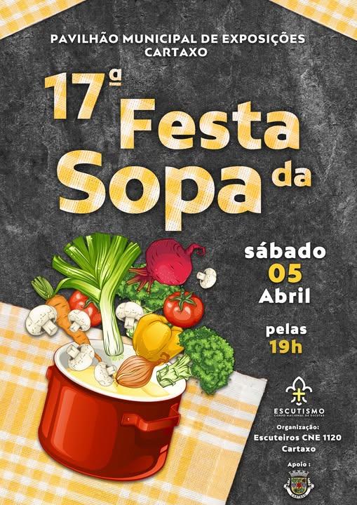 Cartaz oficial: Festa da Sopa