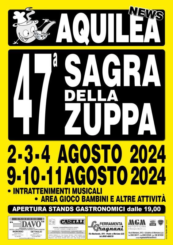 Official poster: Sagra della Zuppa di Aquilea