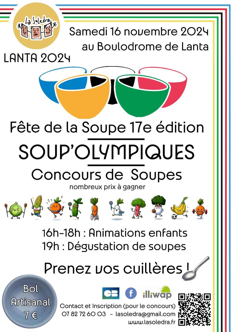 Official poster: Soup'Olympiques