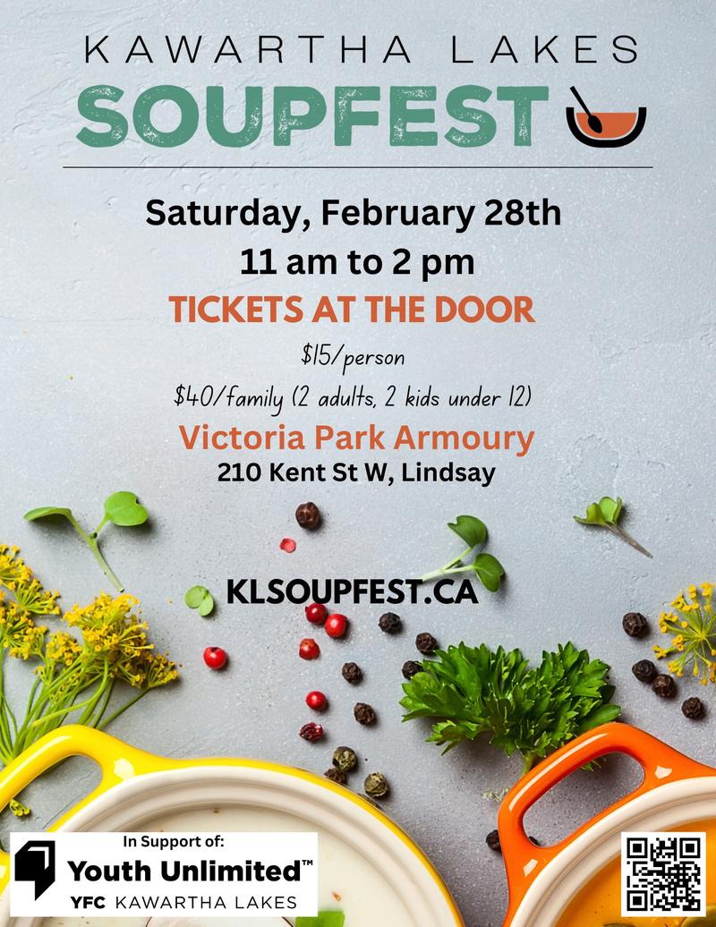 Official poster: Kawartha Lakes Soupfest