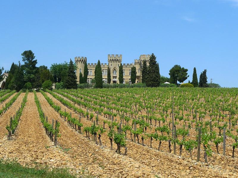 A view of Châteauneuf-du-Pape
