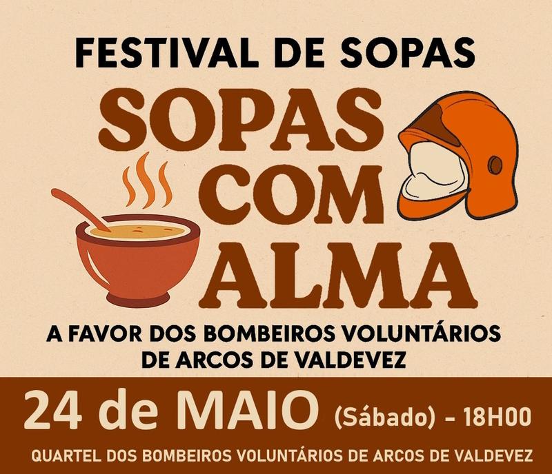 Cartaz oficial: Sopas com Alma