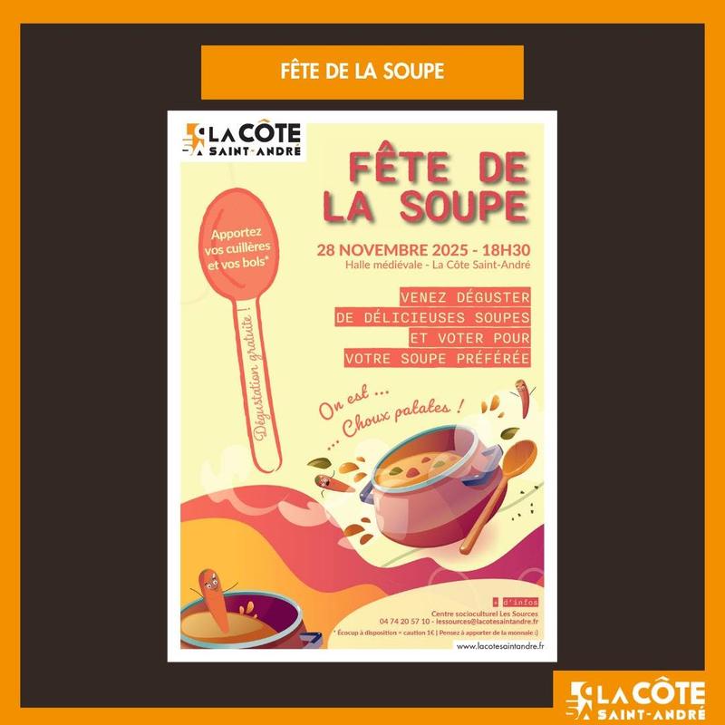 Official poster: Fête de la Soupe de La Côte-Saint-André