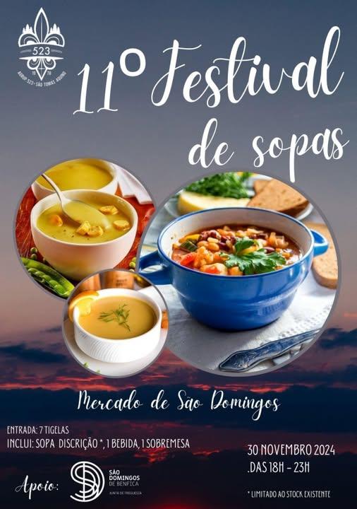 Official poster: Festival das Sopas de São Domingos de Benfica